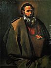 Diego Rodriguez de Silva Velazquez Saint Paul painting